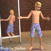 Multi-Color-Swim-Trunks