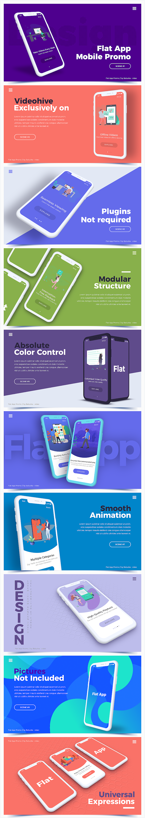 Flat App Promo - 6