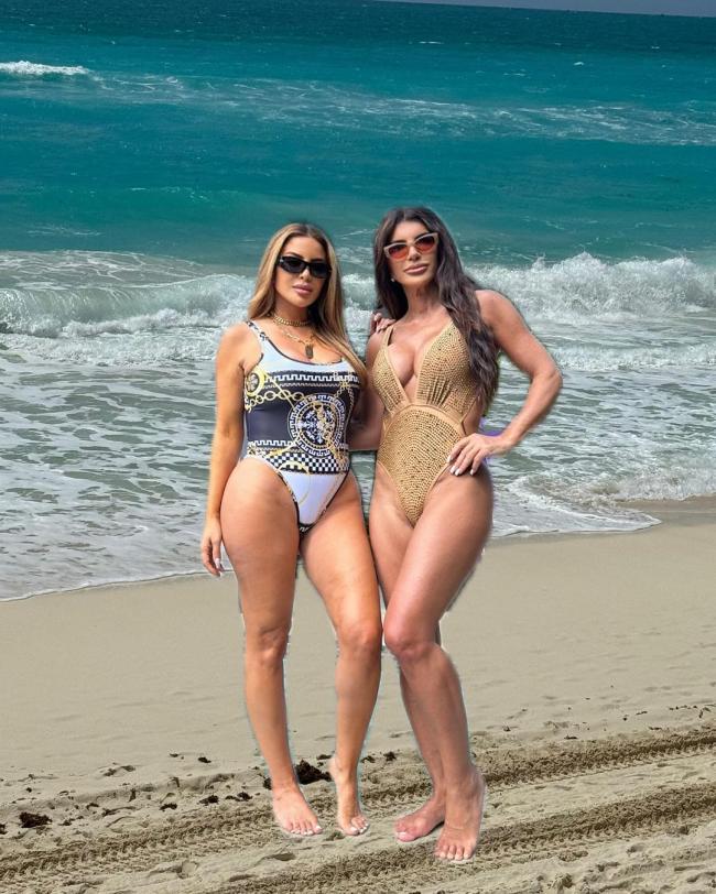 Pippen también estaba encantada de reunirse con su buena amiga y compañera “Real Housewife” Teresa Giudice.Teresa Giudice/Instagram