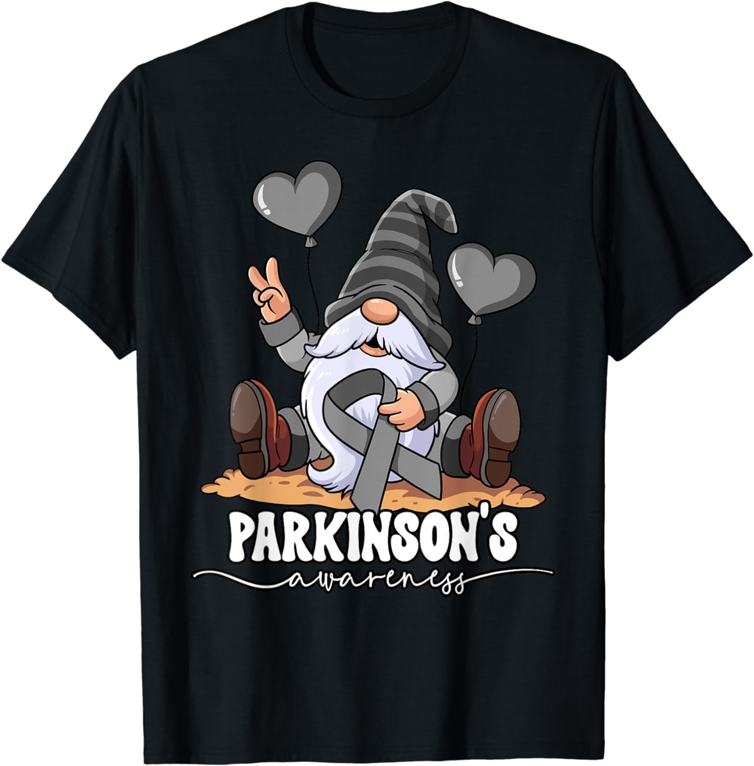 Parkinson’s Awareness Elf Awareness Peace Help Unisex T-Shirt