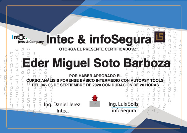 Cert-INTEC-INFOSEGURA