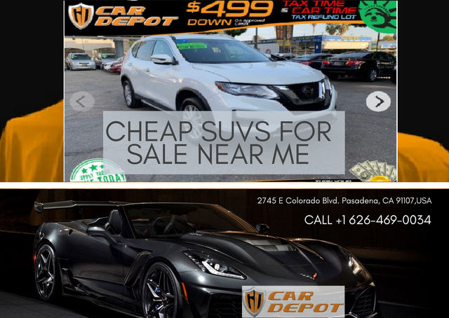 Car Depot has a large selection of Used vehicles for sale in Pasadena, CA.