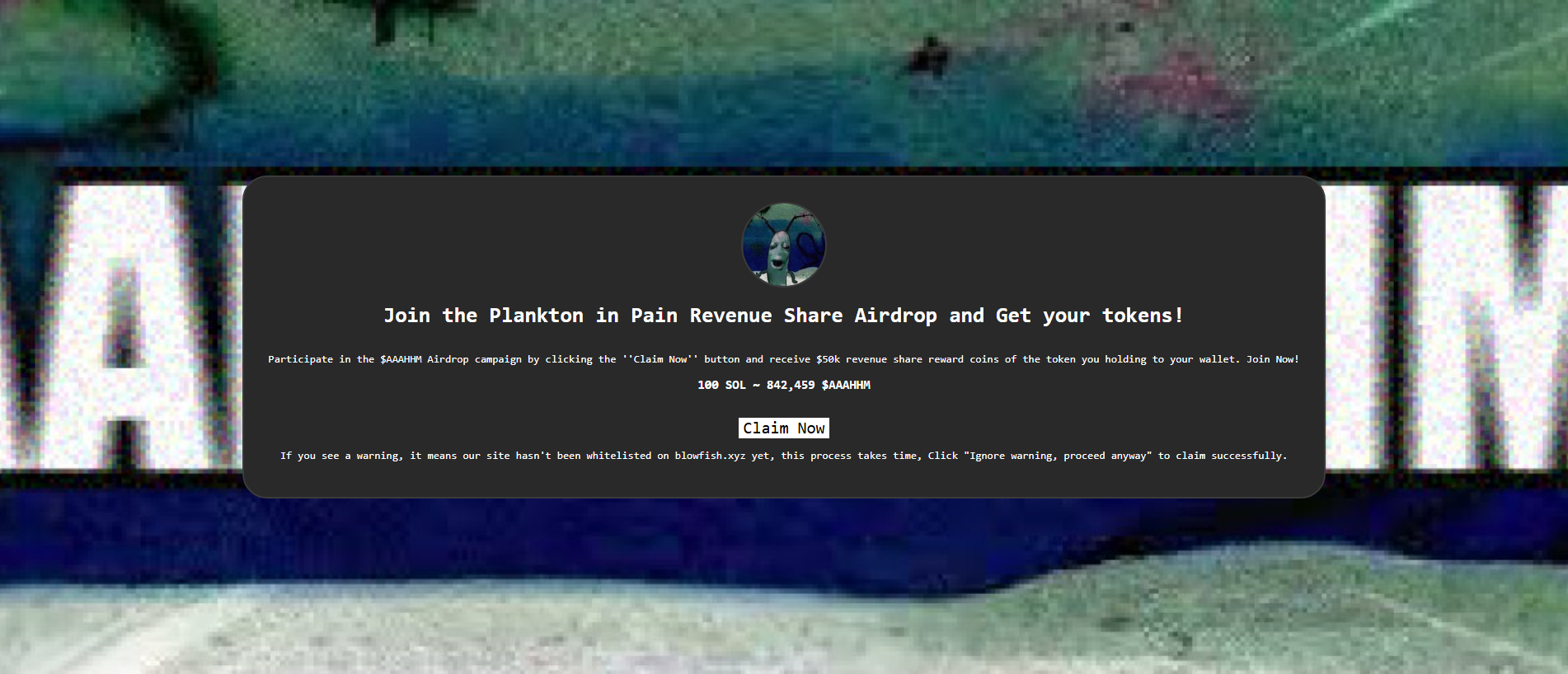 Stored capture of planktonwins.pages.dev