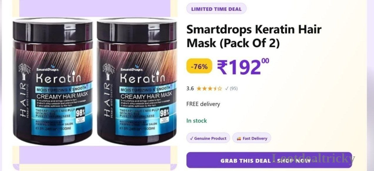 Smartdrops Keratin Hair | Limited Time Loot Offer Smartdrops Keratin Hair | Limited Time Loot Offer