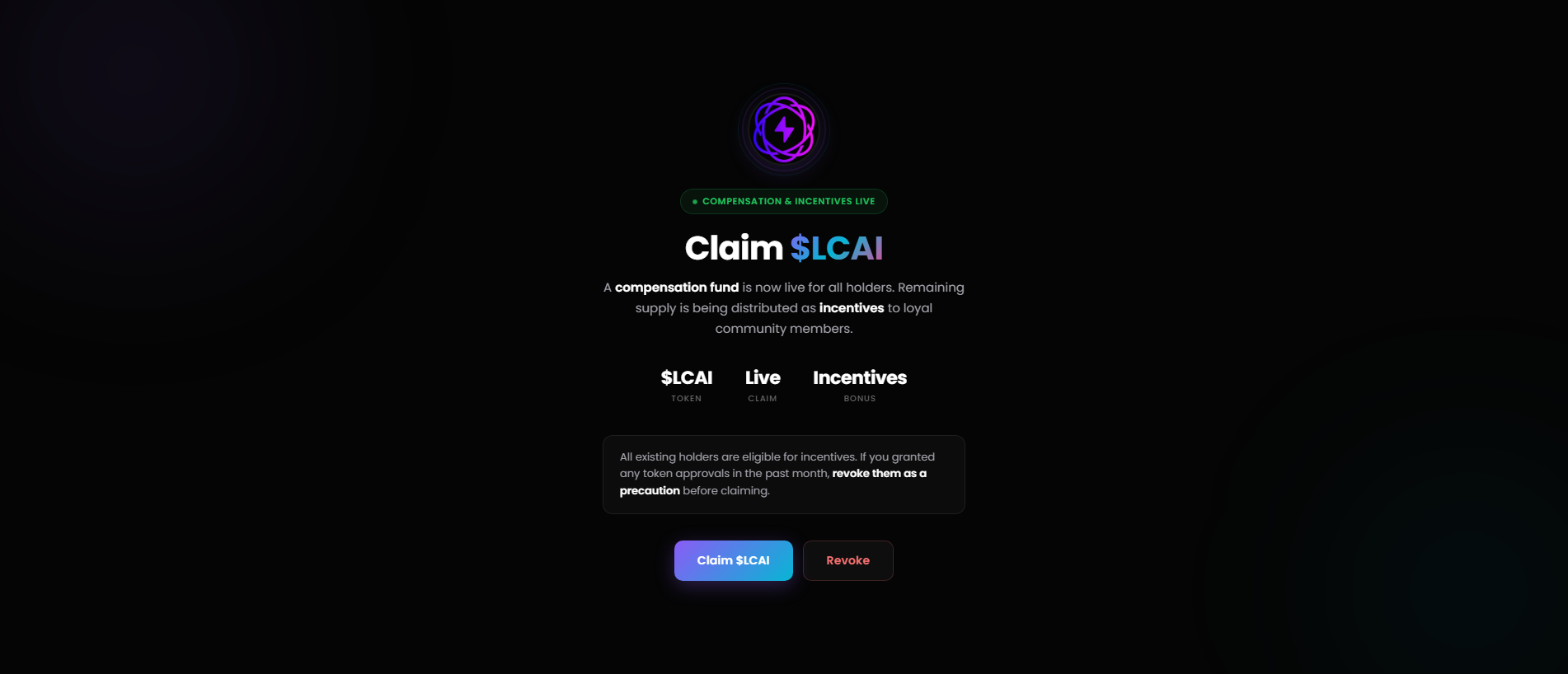 Stored capture of lcaiclaim.com