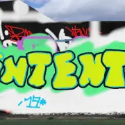 Graffiti artwork by TTj