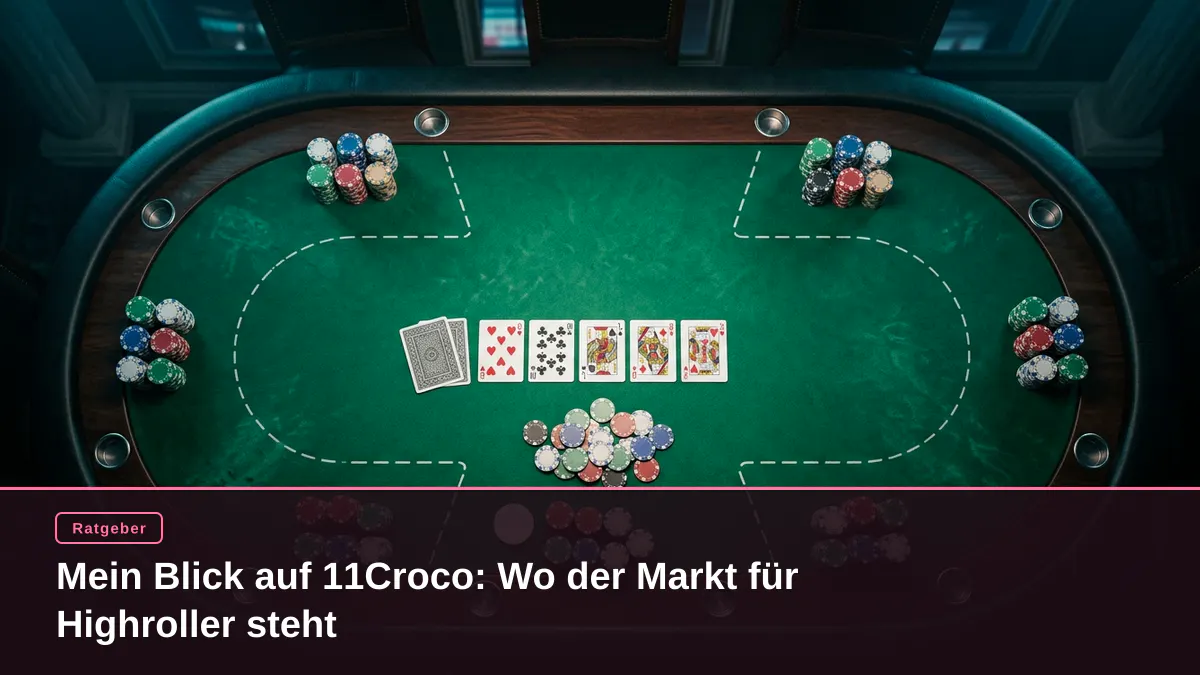 Mein Blick auf 11Croco: Wo der Markt für Highroller steht