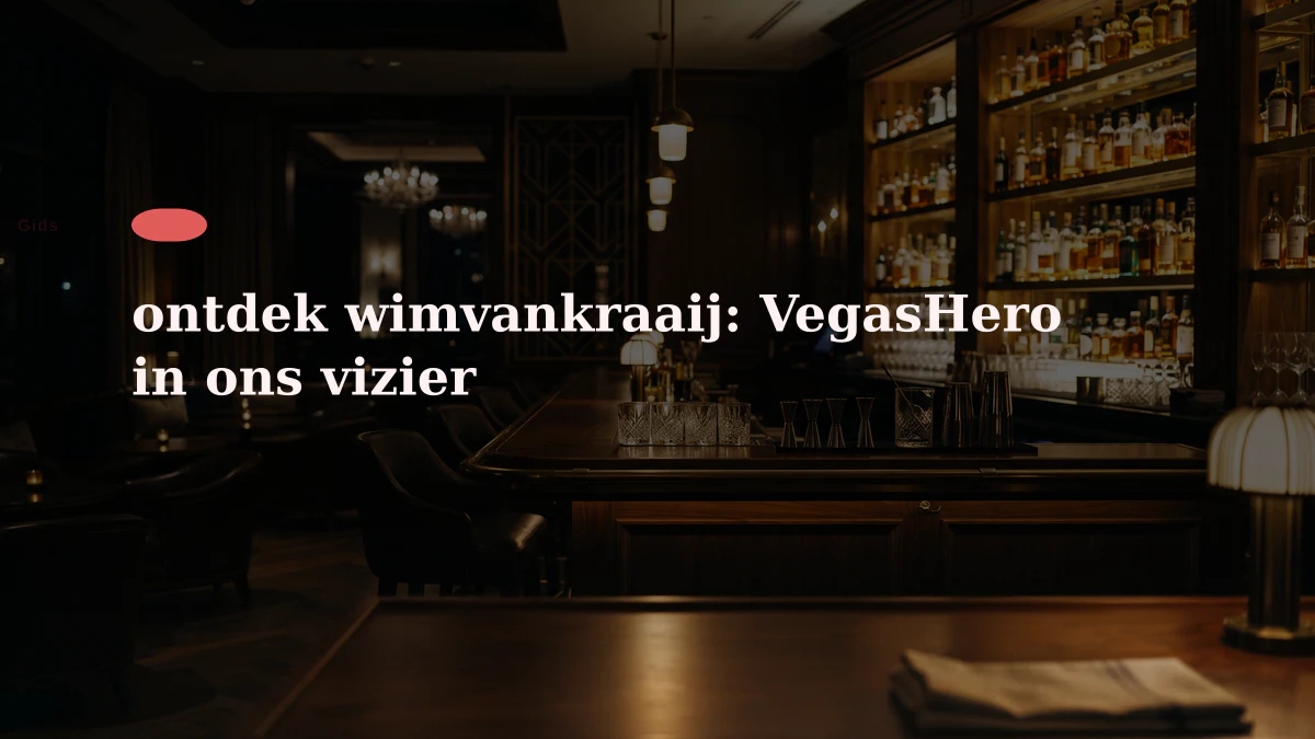 ontdek wimvankraaij: VegasHero in ons vizier