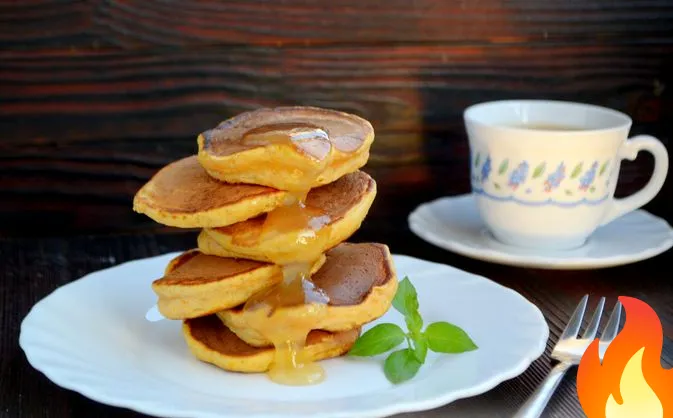 Постер Тыквенные панкейки с пряностями