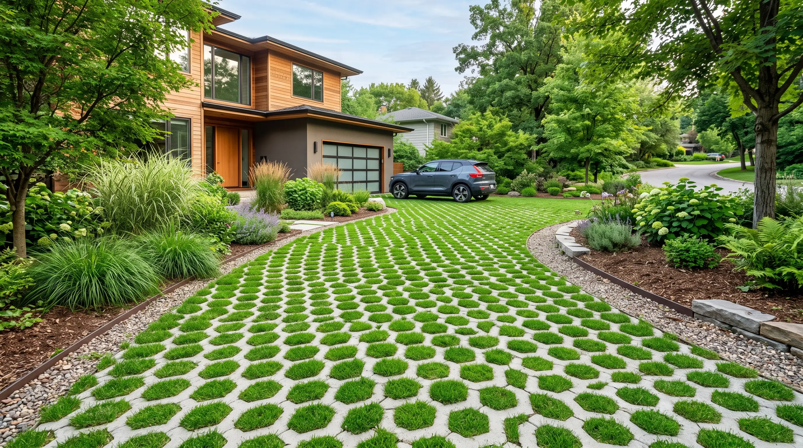 Permeable Grass Pavers Turfstone