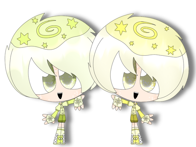 Lime and Lemon hexagram pop