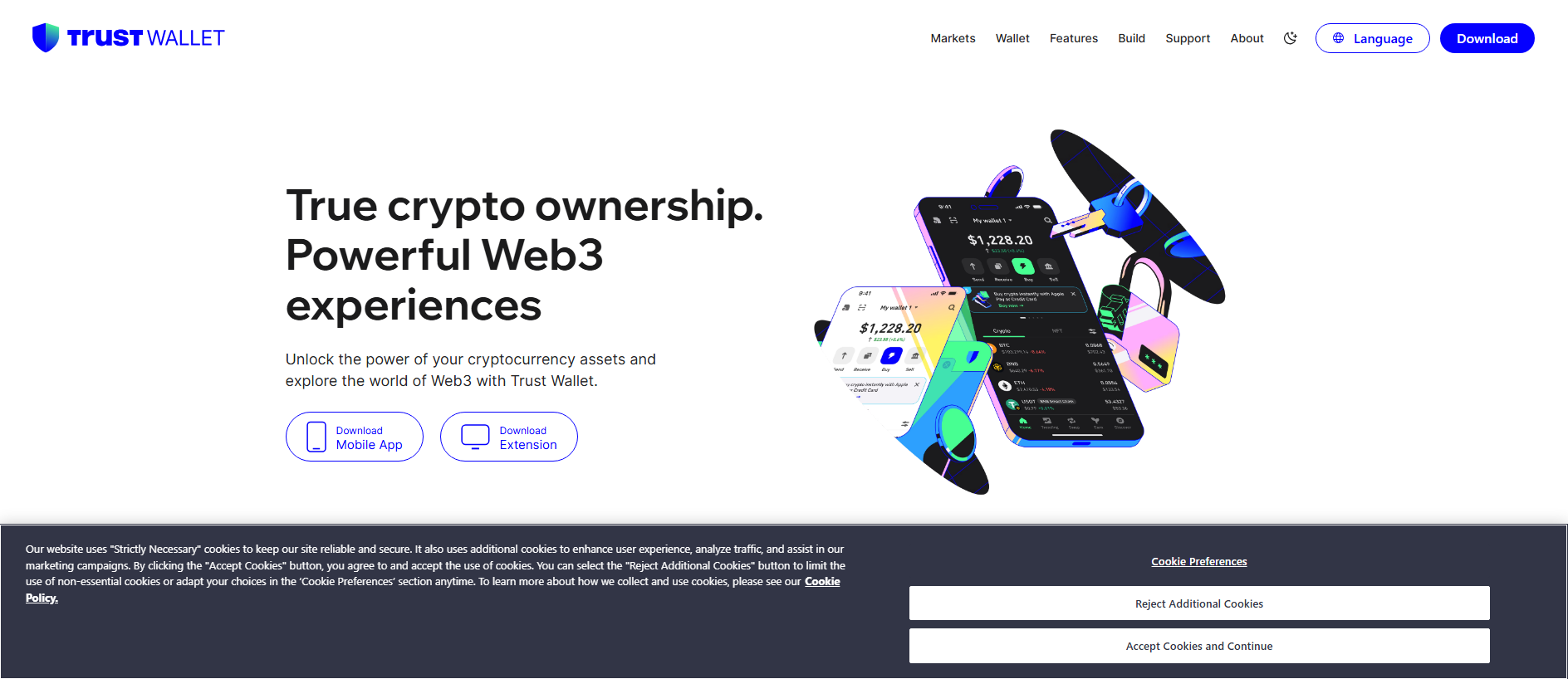 Screenshot of trustwallet-by.com