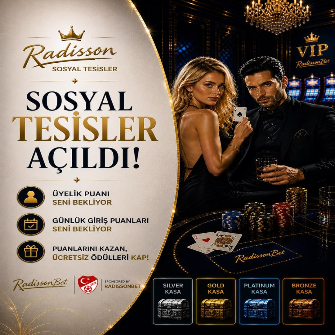Radissonbet Sosyal Tesis - Seni Bekliyor