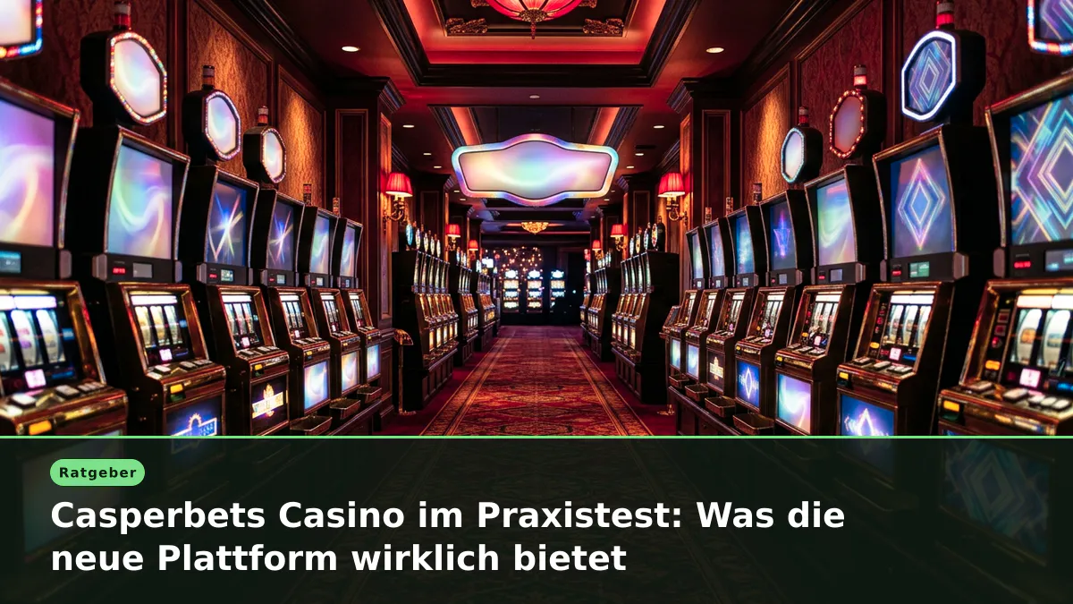 Casperbets Casino im Praxistest: Was die neue Plattform wirklich bietet
