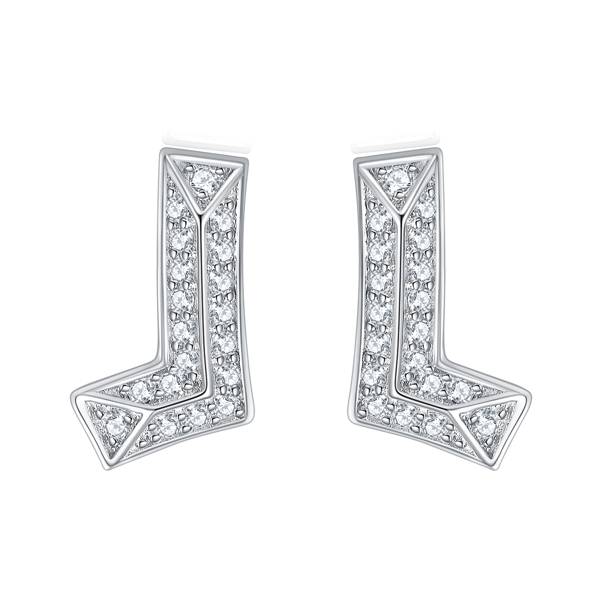 Cushion Cut Halo Studs