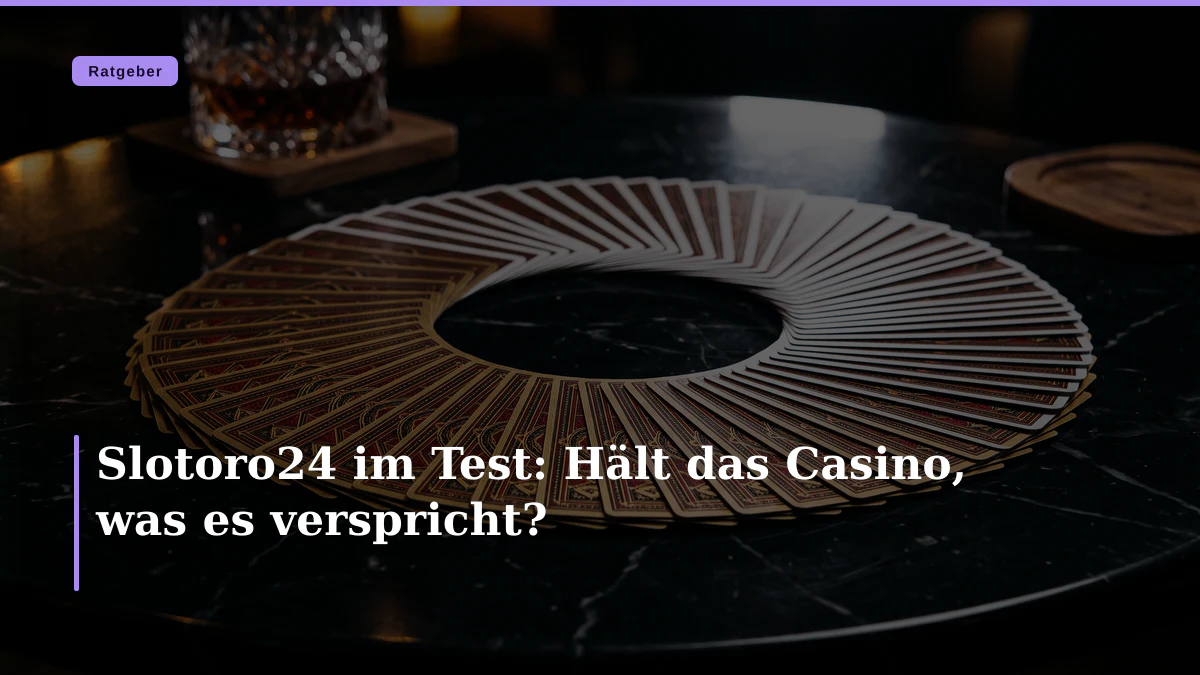 Slotoro24 im Test: Hält das Casino, was es verspricht?