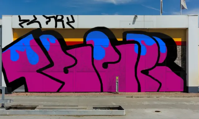 Graffiti artwork by Zepi