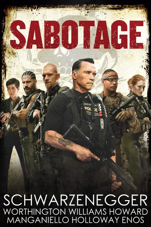 Sabotaż / Sabotage (2014) PL.BDRip.XviD-BiDA / Lektor PL
