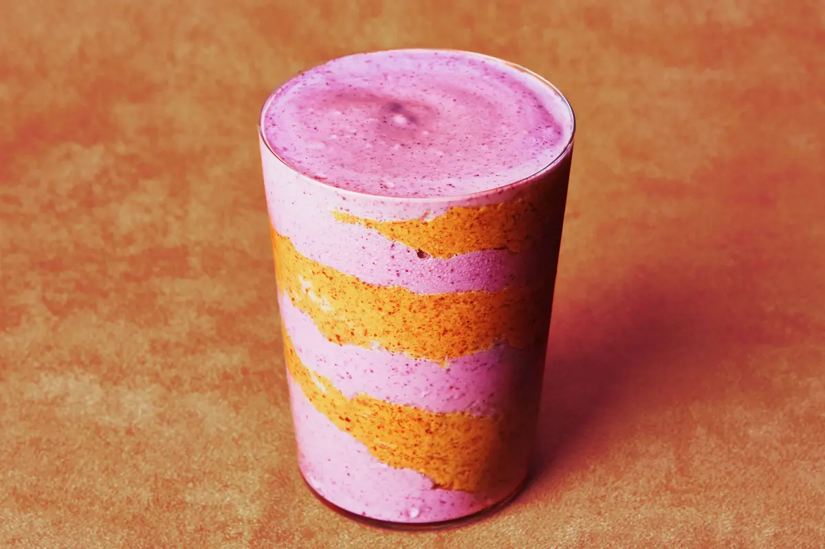 Berry Protein Cottage Cheese Smoothie