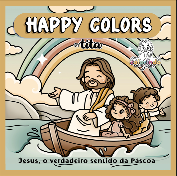 Jesus – Livro Infantil para Colorir