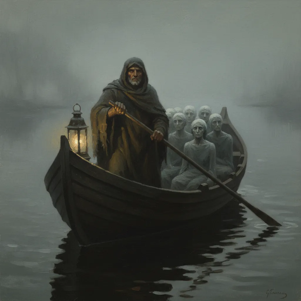 Caronte — ilustração mitológica