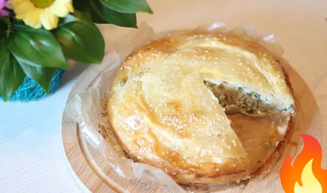 Постер Вертута с творогом и зеленью