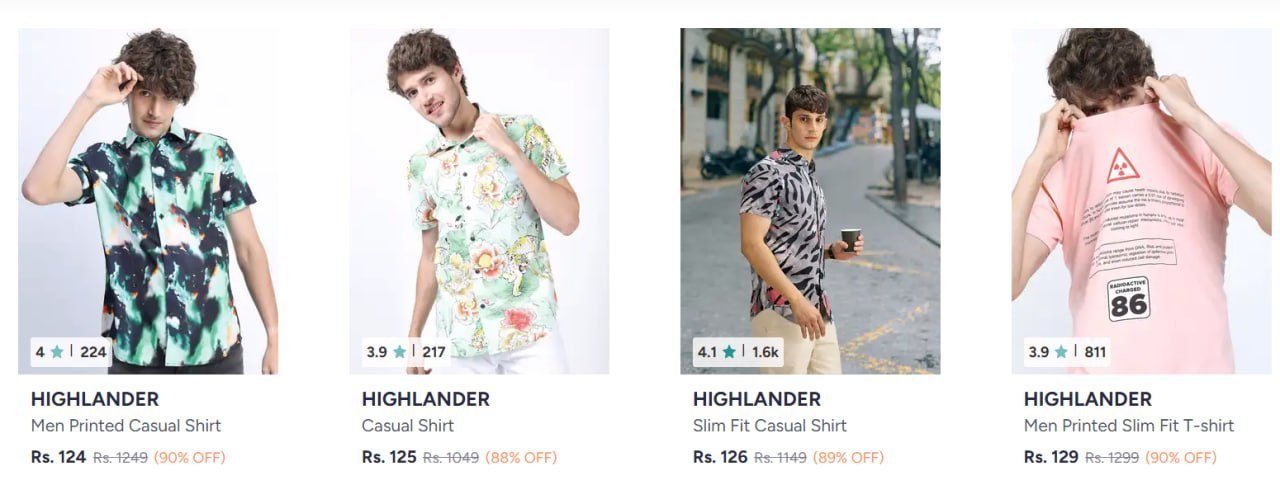 Highlander Men — – Massive Offer Get 85% OFF Today