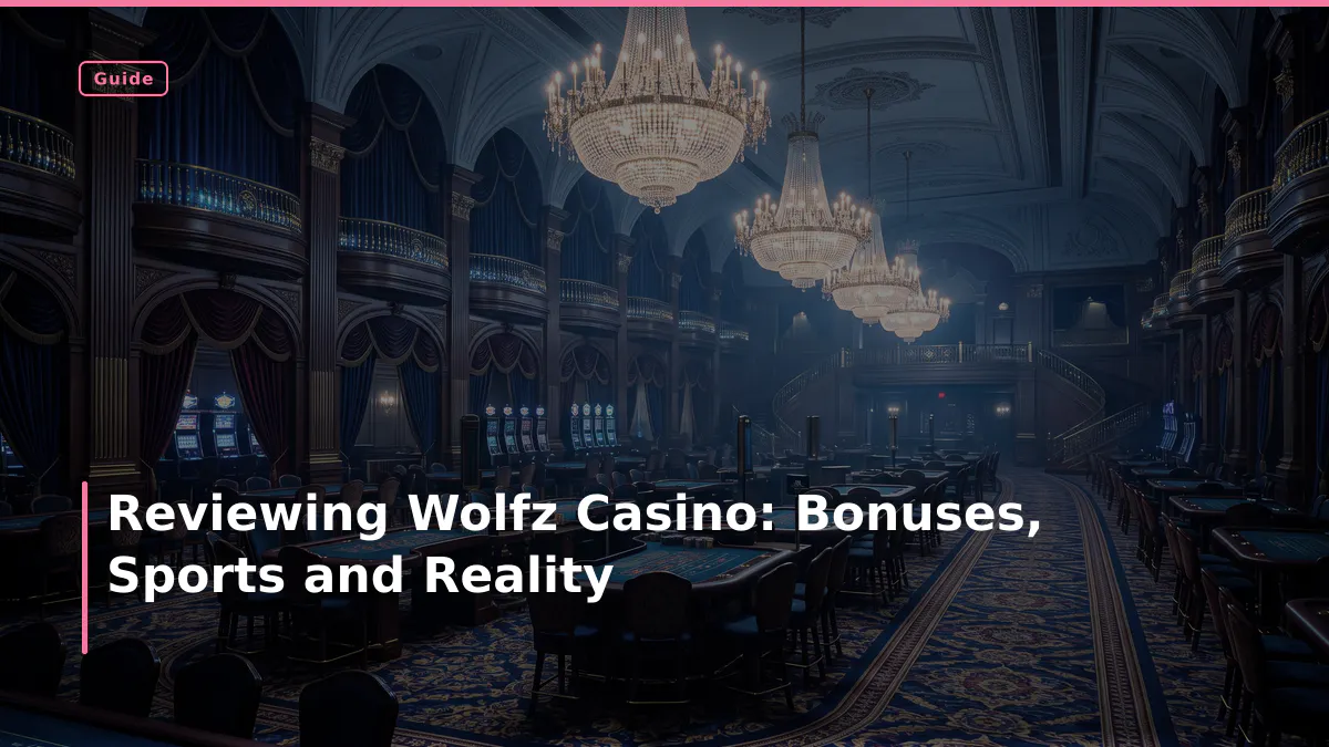 Reviewing Wolfz Casino: Bonuses, Sports and Reality