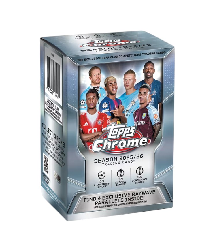 2025-26 Topps Uefa Club Competitions Value Box
