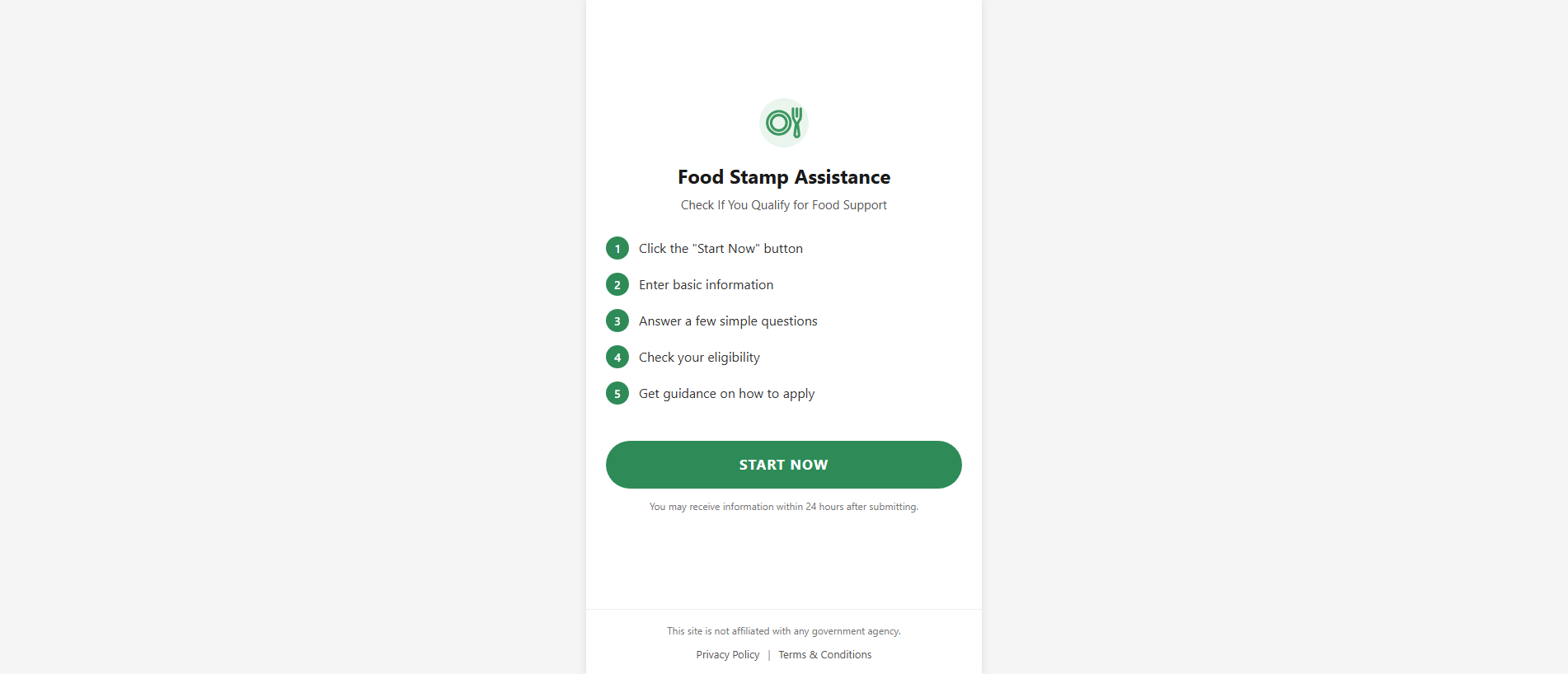 Screenshot of foodaidinfo.org