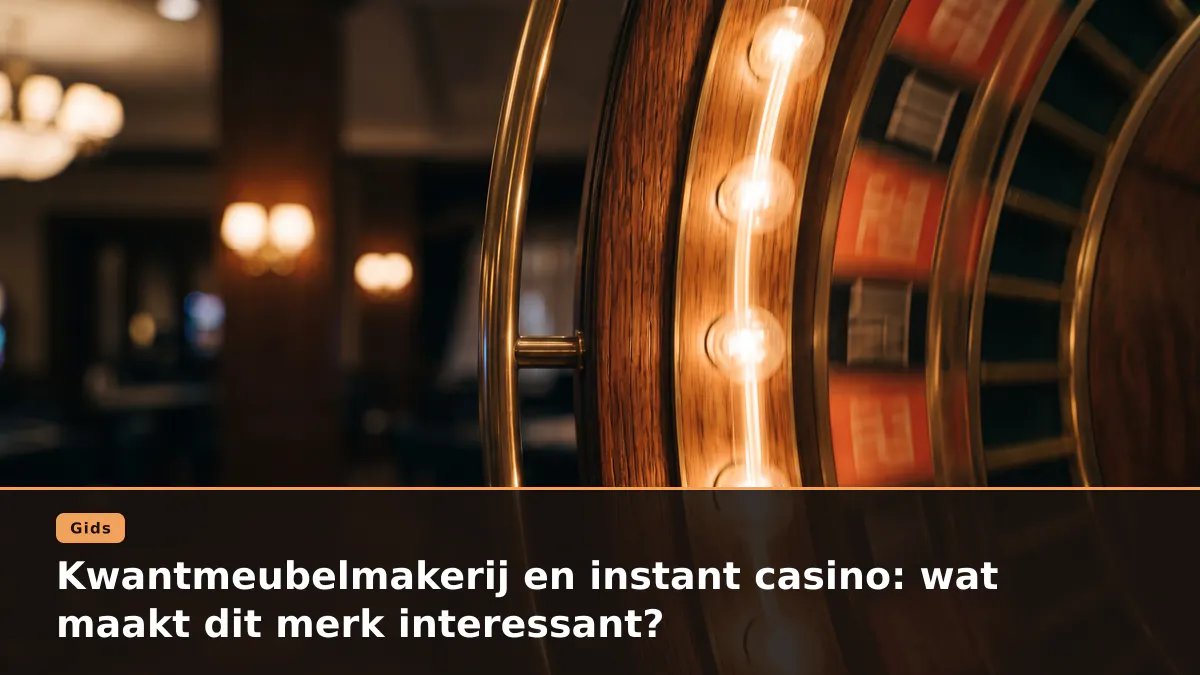 Kwantmeubelmakerij en instant casino: wat maakt dit merk interessant?