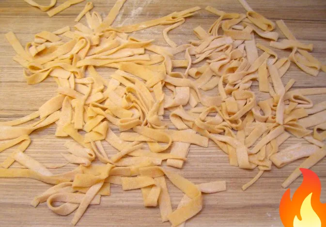 Постер Лапша овощная (тыквенная)