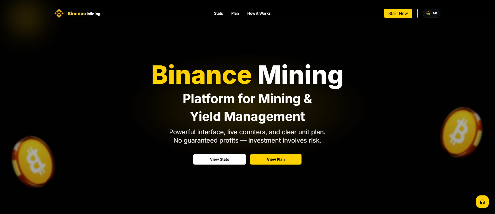 Stored capture of binancecoins.com