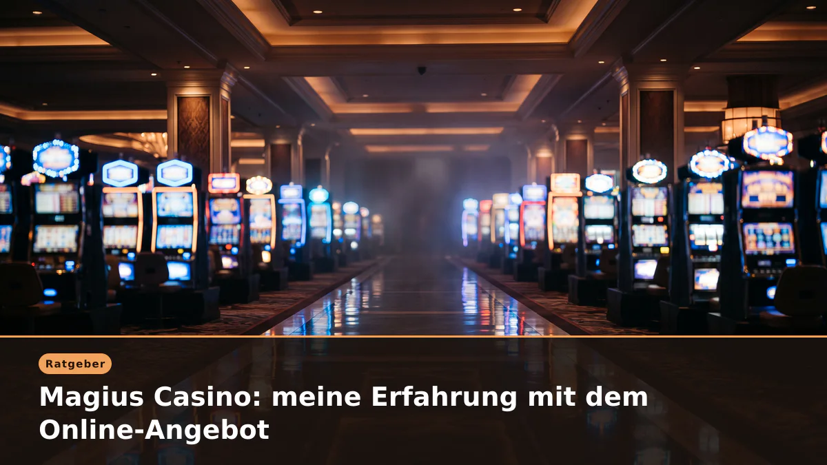 Magius Casino: meine Erfahrung mit dem Online-Angebot