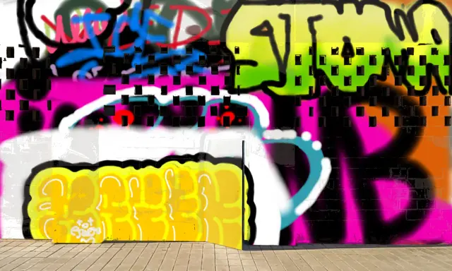 Graffiti artwork by Ksksksskk