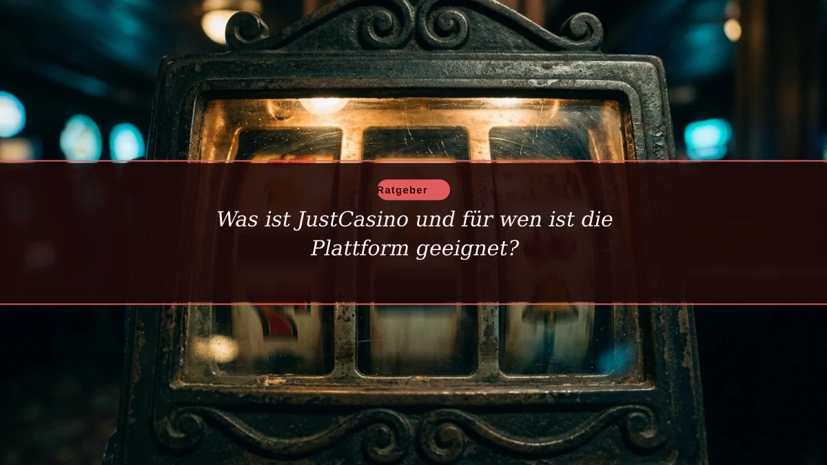 Was ist JustCasino und für wen ist die Plattform geeignet?