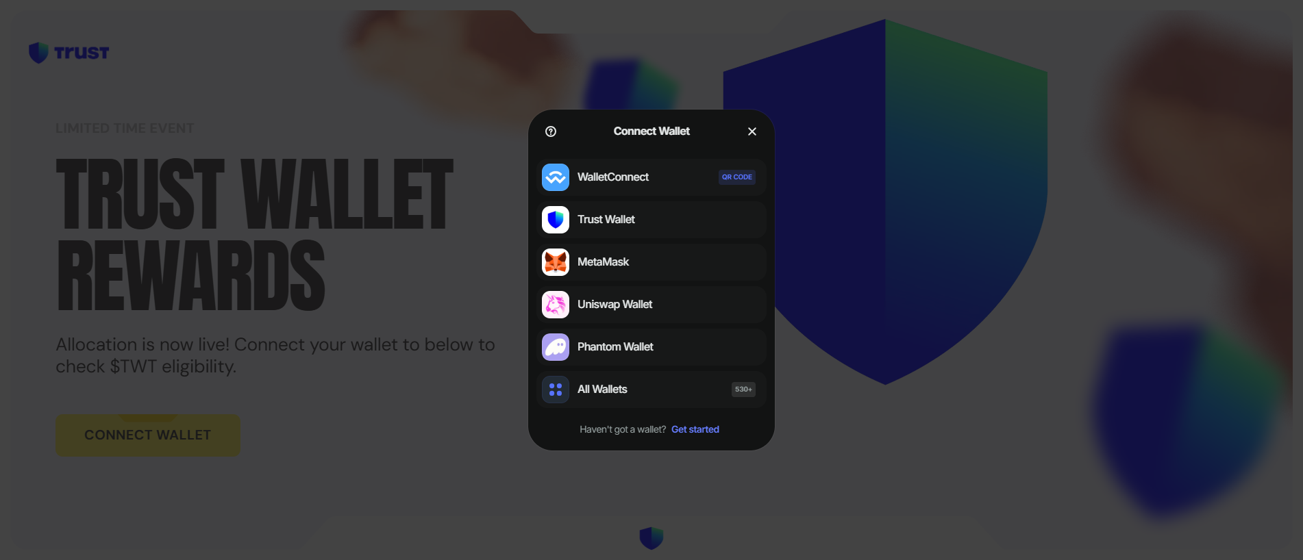 Stored capture of claim-trustwallet.app