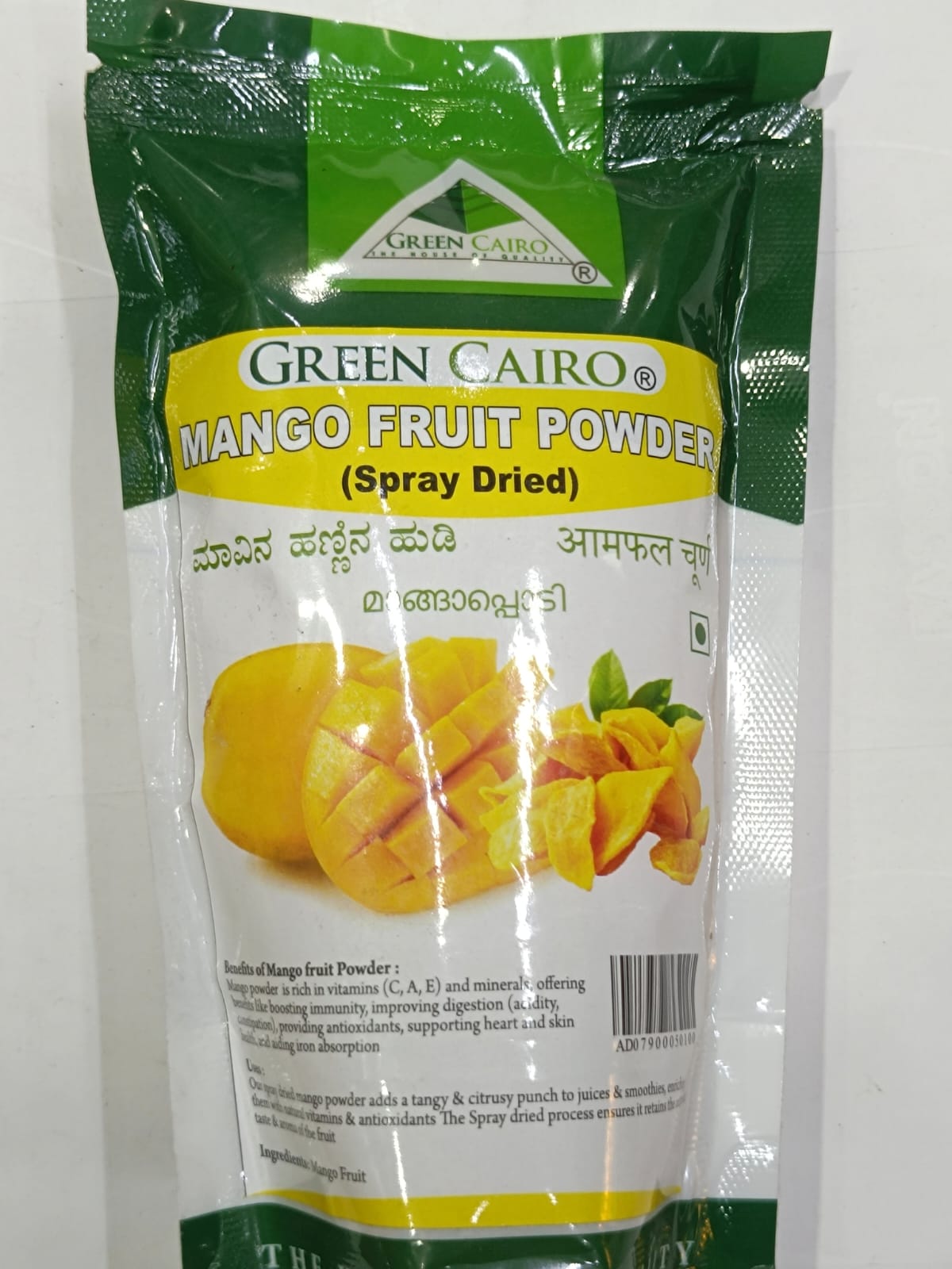 Mango fruit powder