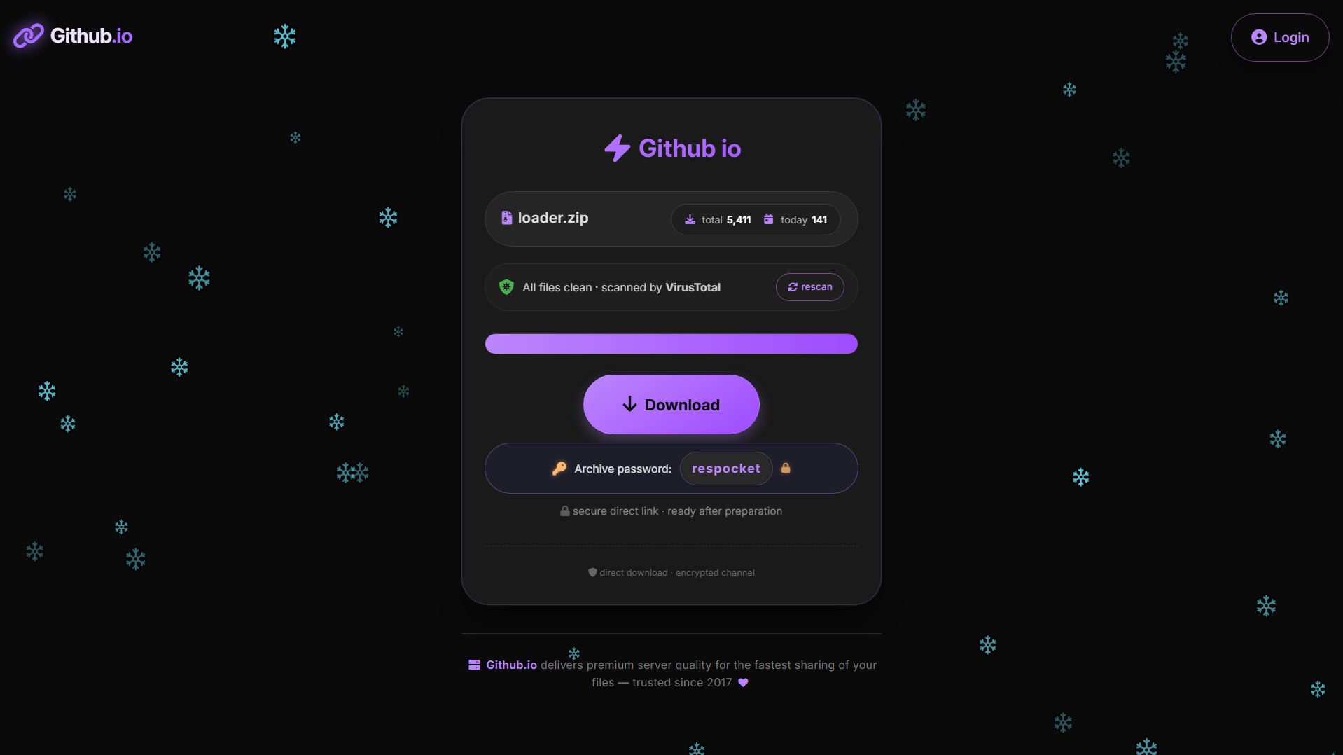 Screenshot of tootinsnootch.github.io