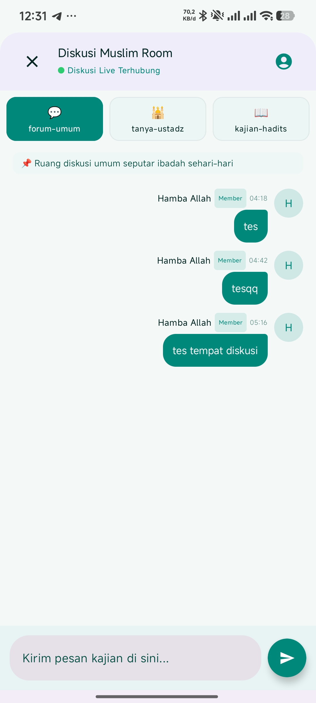 SAKU MUSLIM Screenshot