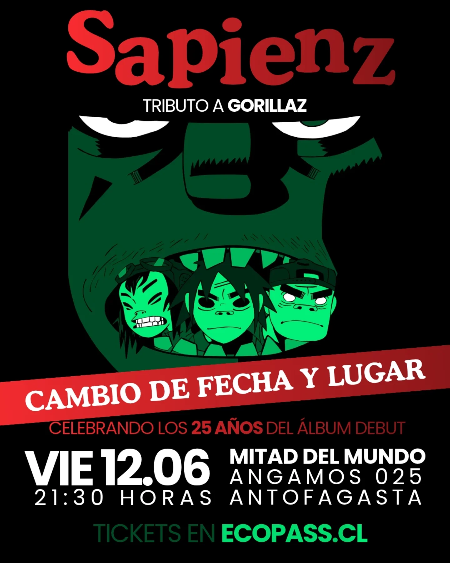 Sapienz: Tributo a Gorillaz