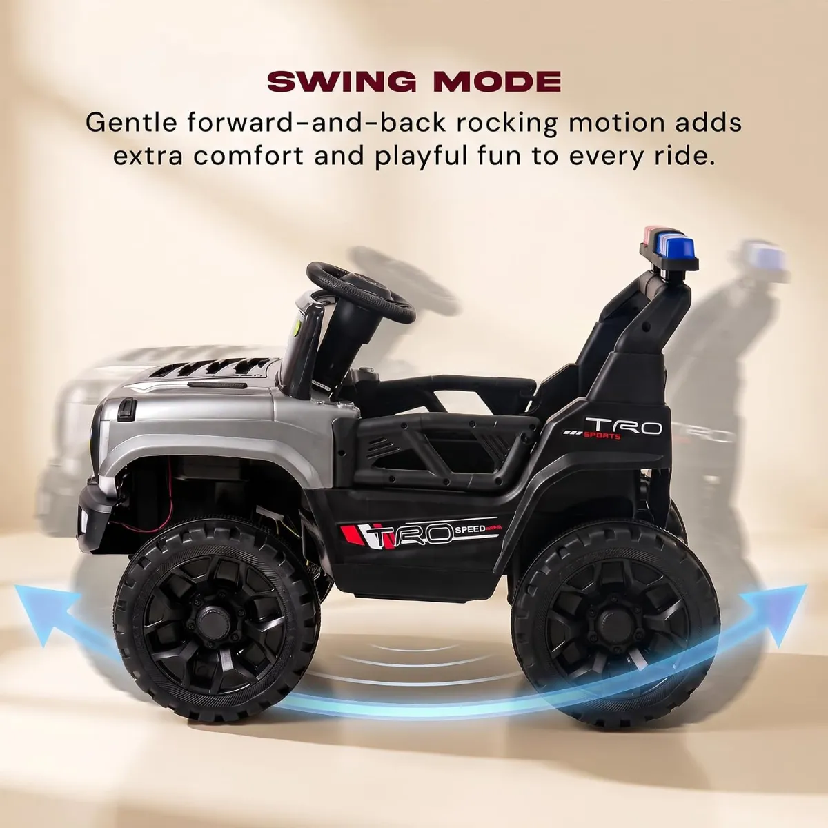 506A Model Painted 4x4 Ride-On Battery Operated Jeep for Kids - ToyMall Manjeri