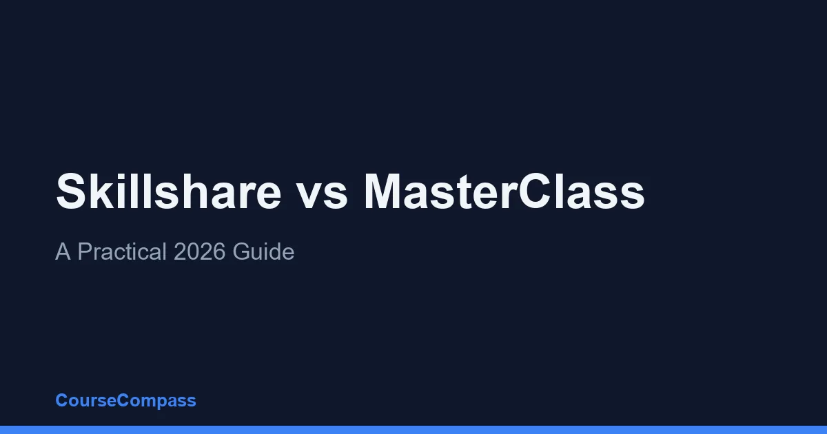 Skillshare vs MasterClass