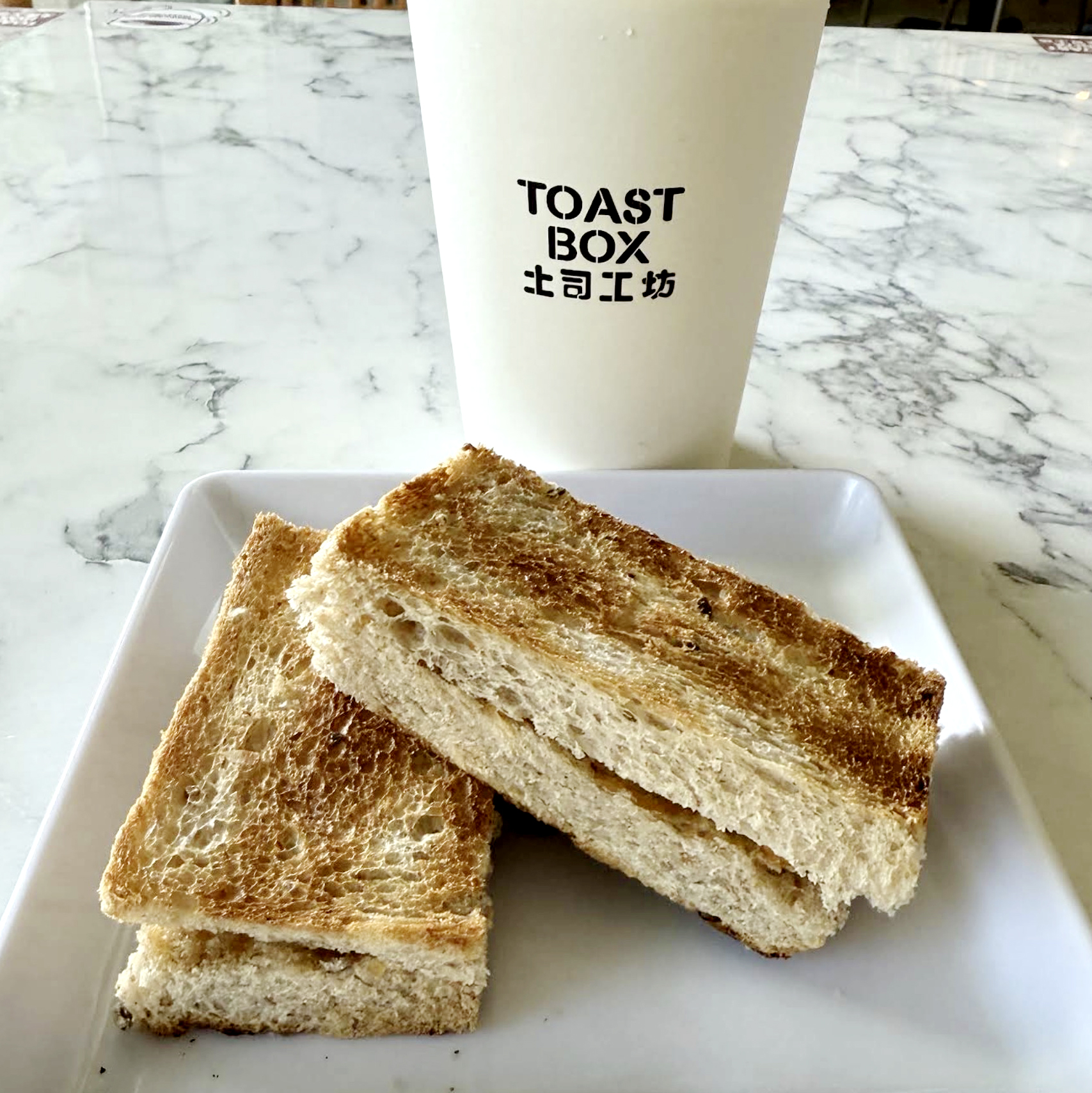 Toast Box coffee shop at 313@Somerset