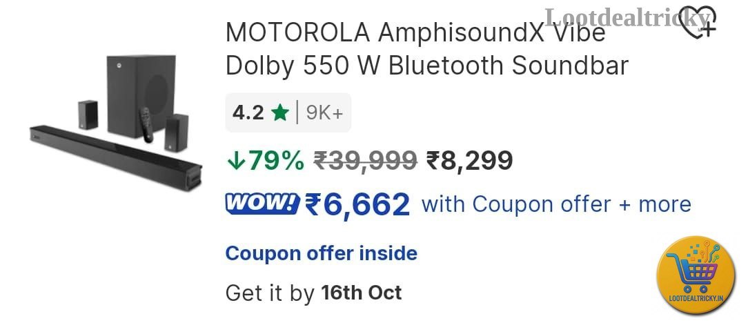 Motorola Dolby Soundbars – Just ₹8299 | Top Unbeatable Deal Motorola Dolby Soundbars – Just ₹8299 | Top Unbeatable Deal