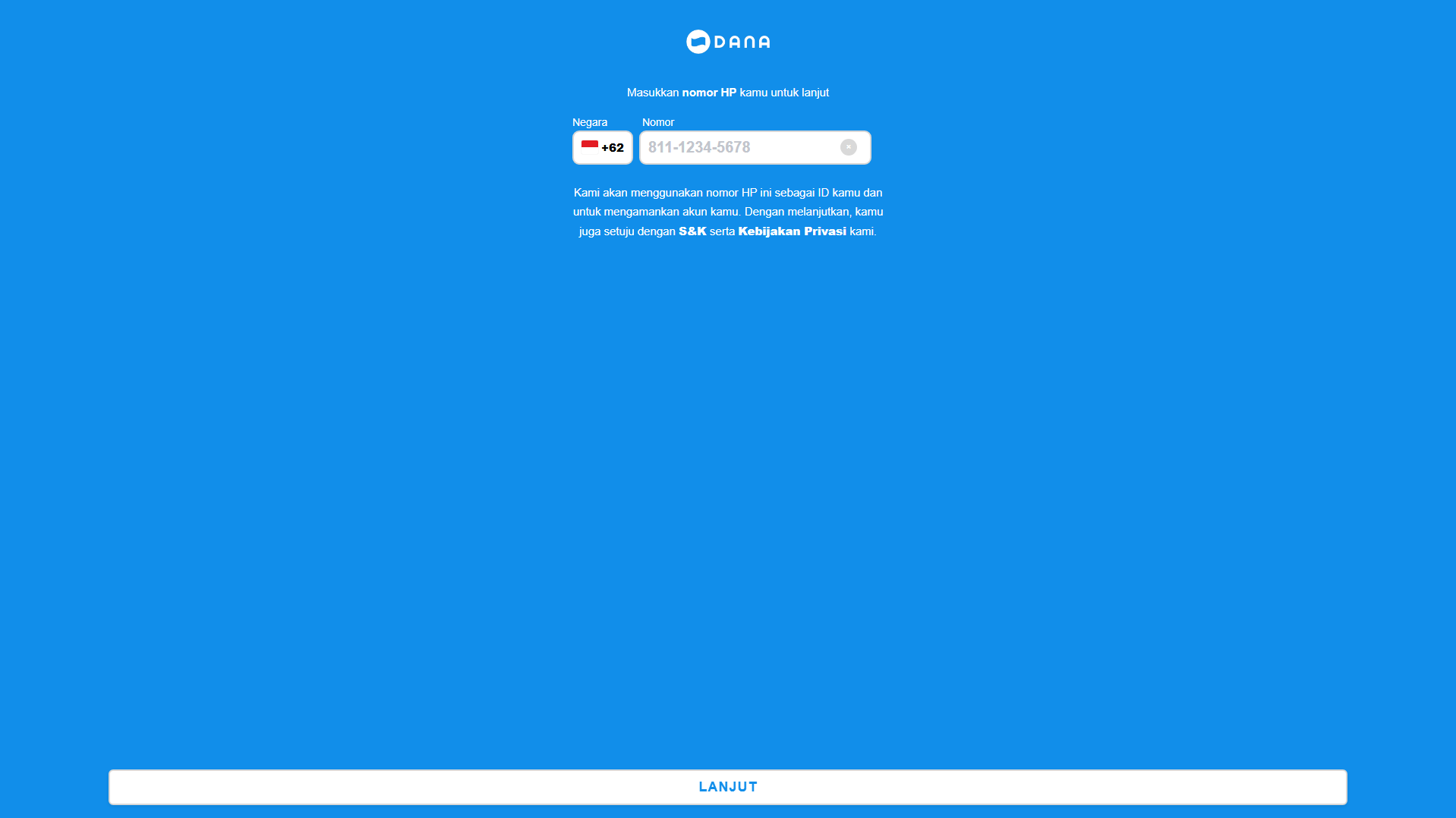 Forensic screenshot of [REDACTED] showing the phishing page layout
