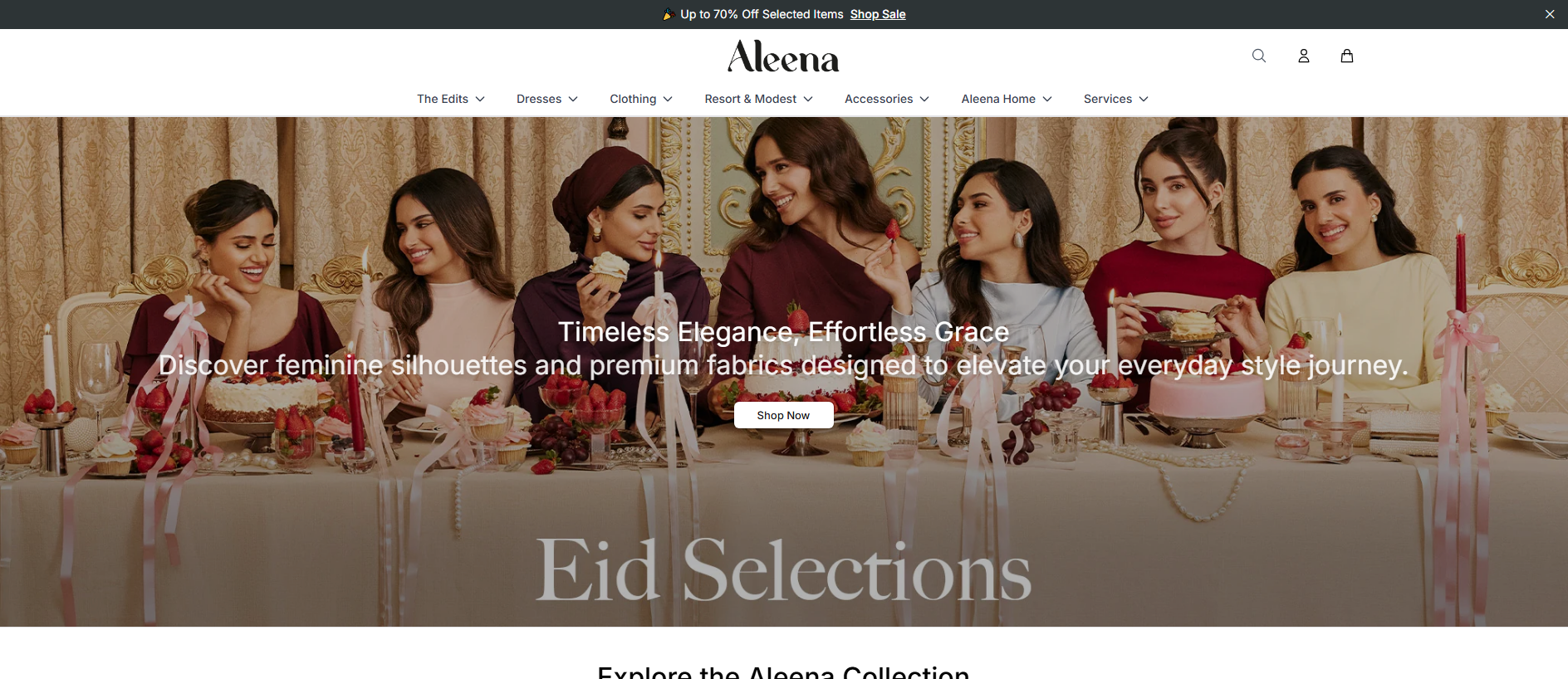Stored capture of aleenachic.shop