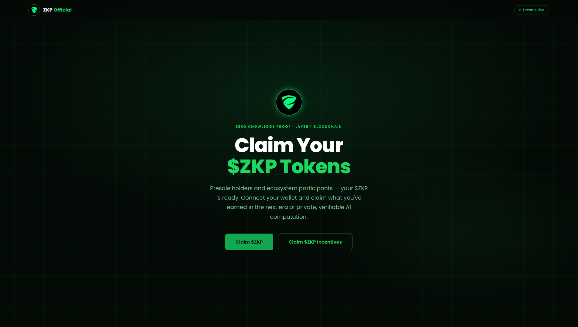 Screenshot of zeroofficial.live