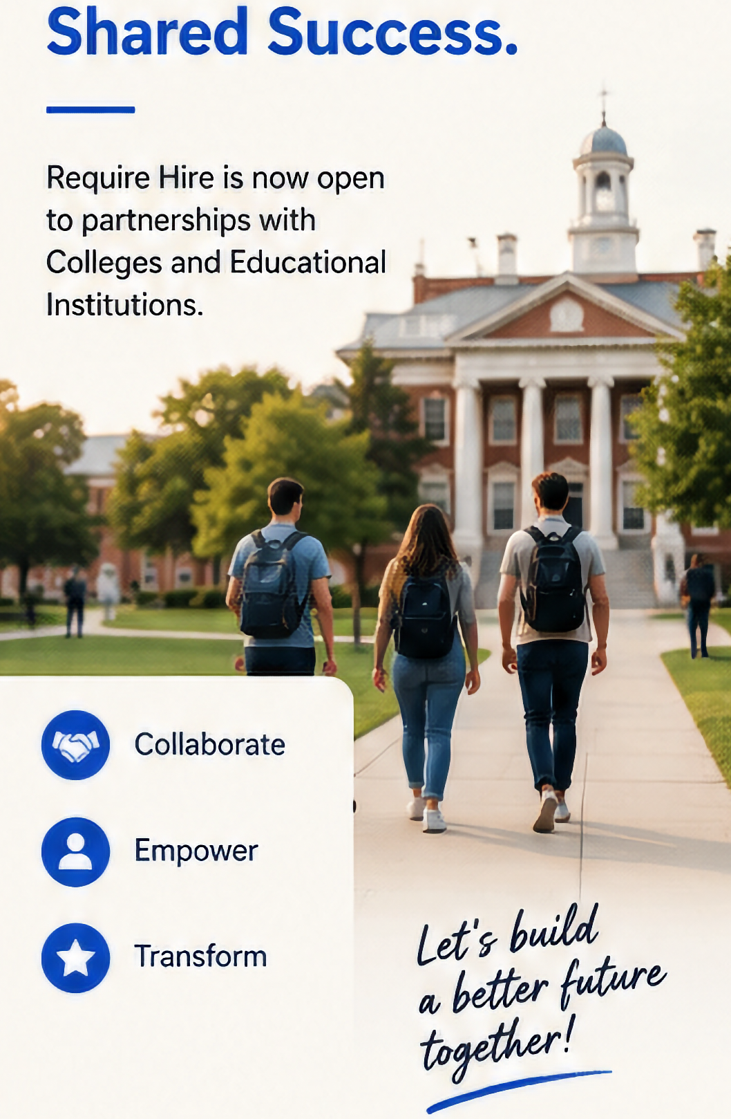 TPO Partnership with Require Hire for Campus Recruitment