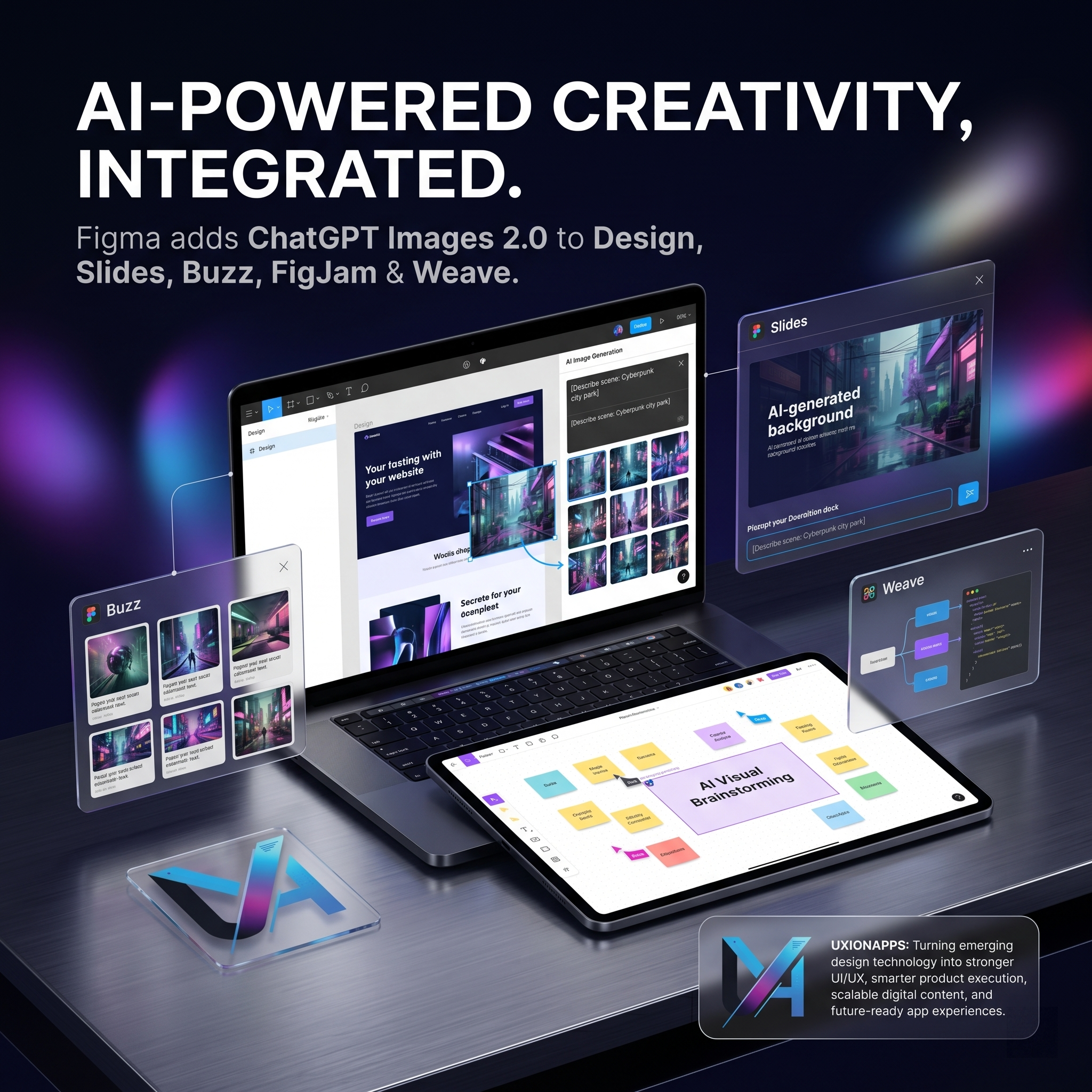 Figma just added ChatGPT Images 2.0 into Design, Slides, Buzz, FigJam, and Weave